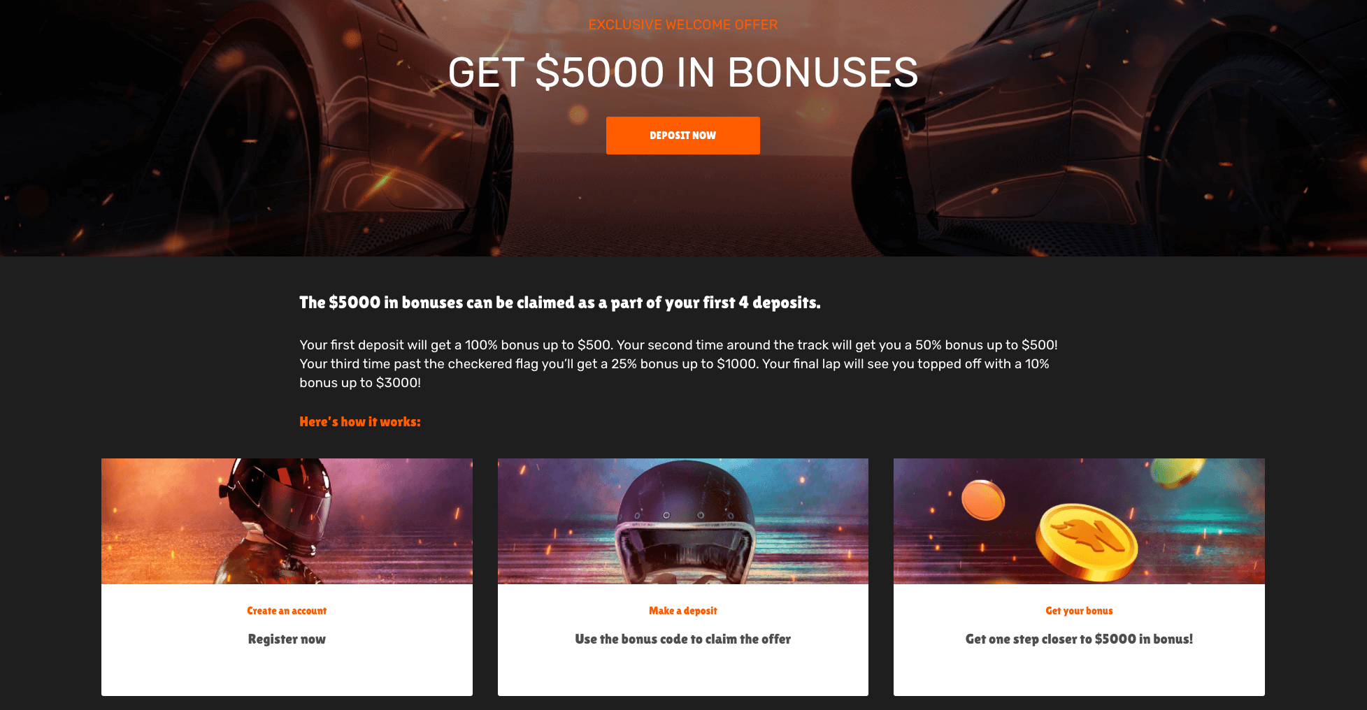 Nitro casino welcome offer